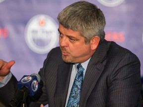 Todd McLellan said Tuesday will likely be his easiest day on the job as the Oilers latest head coach. (Ian Kucerak, Edmonton Sun)