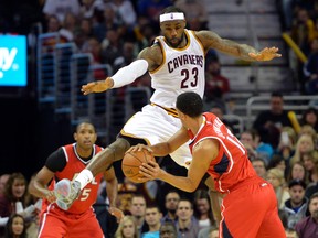 LeBron James will need to come up huge if his Cavaliers are going to compete with the Hawks. (USA TODAY SPORTS)