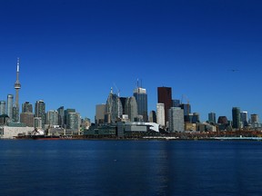 City of Toronto skyline on Saturday April 25, 2015. (Dave Abel/Toronto Sun)