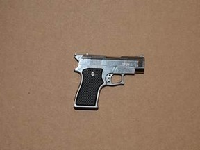 Sarnia police are trying to find the owner of a gun-shaped lighter.