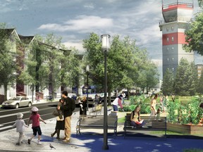 Artist's conception of the city's planned Blatchford redevelopment. (CITY OF EDMONTON/Supplied)