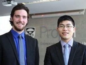 Jess Hodgson and Harry Liu have launched online business Tutor Hero. It has already recruited more than 1,000 tutors across Canada. (Submitted photo)