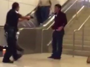 An unarmed man who was not cooperating with Transportation Security Administration officers in a terminal at Los Angeles International Airport was tasered and arrested on Wednesday, an airport police spokeswoman said.
(Screenshot from Verne Troyer's YouTube video)