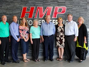 Pat O’Rourke – Foundation Board Chair, Tim and Maria Hamather, Donna and Bob Hamather, Cindy and Wayne Hamather, Kimberley Payne – Foundation Executive Director