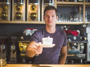 Coffee gives men a boost in the bedroom says a new study.