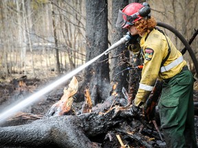 A wildfire 8.5 kilometers northwest of Lodgepole is now classified as being held at 753 hectares in size. Our firefighters made great progress fighting the wildfire May 14, 2015. This means that firefighters were able to suppress the wildfire enough so that we aren't expecting the fire to grow given current weather conditions.