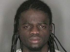 Suspect Daron Dylon Wint is pictured in this 2007 police booking photograph released on May 22, 2015. Wint, who is a suspect in the killing last week of Washington businessman Savvas Savopoulos, his wife, son and housekeeper, was arrested late on May 21, police said. REUTERS/Oswego County Sheriff's Department/Handout via Reuters