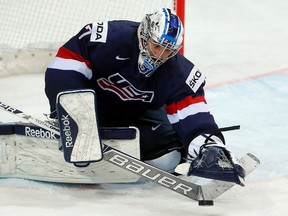 Jets goalie prospect Connor Hellebuyck had a great run with the U.S. national team at the world championship, going 7-1 and leading them to a bronze medal.