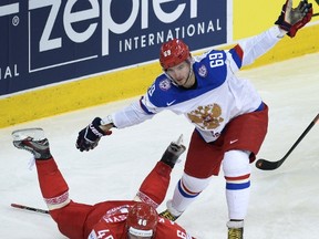 Alex Burmistrov, who played for Russia at the world championship, is reportedly coming back to the NHL. The Jets still hold his rights but will he ever play for them again?