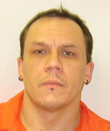 Joseph Dennhardt, 35, was sentenced to four years, one month for break, enter and assault causing bodily harm. He was granted early release March 12, 2015, but breached his parole April 13. A Canada-wide warrant is in effect for his arrest.
