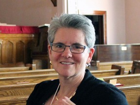 Rev. Susan McAllister came to Princess Street United Church in Kingston in January from the Scarborough area. (Steph Crosier/The Whig-Standard)