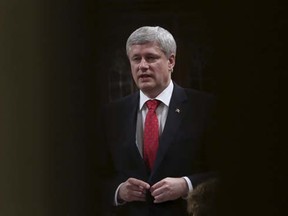 Prime Minister Stephen Harper in Ottawa May 12, 2015. REUTERS/Chris Wattie