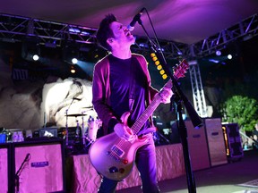 File photo of Chevelle singer/guitarist Pete Loeffler performing at the Hard Rock Hotel & Casino on May 3, 2013 in Las Vegas, Nevada.  Ethan Miller/Getty Images/AFP/Files