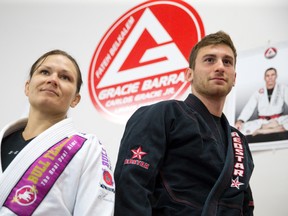 Former Western and national team wrestler Katie Patroch and fellow jiu-jitsu martial artist Shane Fishman are headed to the world championships in California this week. (CRAIG GLOVER, The London Free Press)