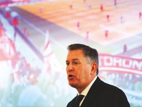 MLSE chief Tim Leiweke came under attack from a small segment of TFC fans on Saturday. (Dave Abel/Toronto Sun file)