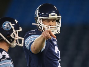 Argos quarterback Trevor Harris. (Postmedia Network)