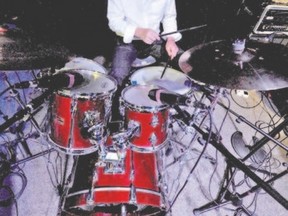 Drummer John Knapp performs Wednesday at LPL's Wolf Performance Hall