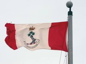 Royal Military College of Canada flag file photo