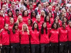 Team Canada might not play any games in Ottawa during the Women's World Cup, but ticket sales have been going well nonetheless. (Carmine Marinelli/Postmedia Network)