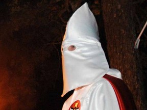 KKK member. 

REUTERS/Rainier Ehrhardt