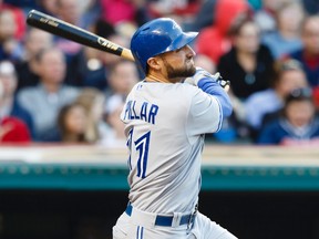 Blue Jays outfielder Kevin Pillar has hit .120 in his past 23 games, dropping his season average to .217. (RICK OSENTOSKI/USA Today Sports files)