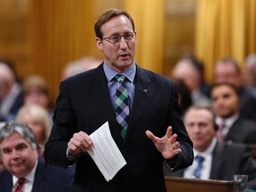 Justice Minister Peter MacKay speaks during Question Period in the House of Commons on Parliament Hill in Ottawa in this file photo from Feb. 4, 2015.  REUTERS/Chris Wattie/Files