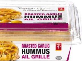 Loblaw Companies is recalling 15 types of hummus and dip, sold in stores before May 29. (CFIA)