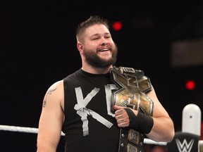 World Wrestling Entertainment's NXT champion and Quebec native Kevin Owens. (Courtesy of WWE)