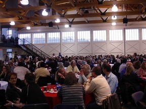 A packed house at Fort Edmonton Park on May 2 for Daytona’s Spring Breakout Barbecue.