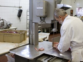 Hermann Knupp opened Parkland Packers in Stony Plain nearly 40 years ago. After struggling to find a qualified butcher to take over his business, Knupp retired and closed Parkland Packers in August 2014. On June 4, an exploratory public meeting will be held at the Family Connection Centre in Stony Plain for community members to learn about re-opening the store as a co-operative. - Photo Supplied