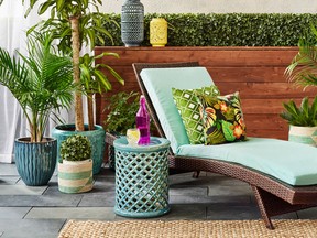 By bringing colour and cheer to your patio, you can really enjoy your outdoor living.