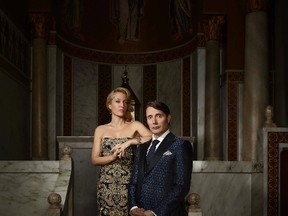 Gillian Anderson and Mads Mikkelsen in the new season of Hannibal (Handout photo)