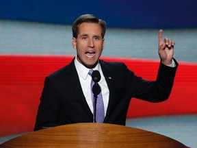 Delaware Attorney General Beau Biden, son of U.S. Vice President Joe Biden, addresses the final session of the Democratic National Convention in Charlotte, North Carolina in this September 6, 2012, file photo.(REUTERS/Jason Reed/Files)