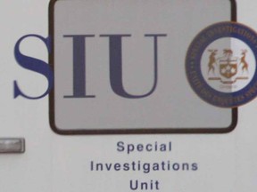 Special Investigations Unit (SIU) truck. 

Clifford Skarstedt/Postmedia Network