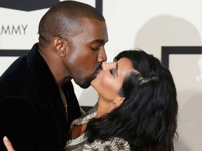 Kanye West and Kim Kardashian. 

REUTERS/Mario Anzuoni