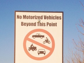 Sign at Centre Ipperwash