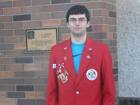Colton Wynnychuk, above, will be spending a year in Finland as part of a Rotary Club Youth Exchange program.