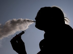 Manitoba is moving forward with banning e-cigarettes from public indoor spaces. (REUTERS/PHIL NOBLE FILE PHOTO)