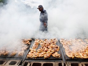 Kiwanis chicken barbecue