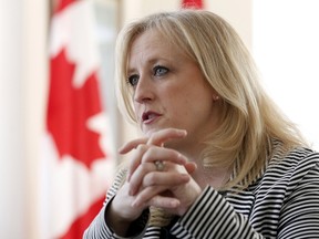 Canada's Transport Minister Lisa Raitt.

REUTERS/Chris Wattie