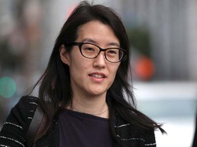 Former Kleiner partner Ellen Pao arrives at San Francisco Superior Court in San Francisco in this file photo taken March 24, 2015. REUTERS/Robert Galbraith/Files