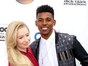 Iggy Azalea and Nick Young. (WENN.COM)