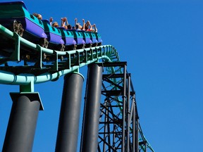 A roller-coaster. (Fotolia)