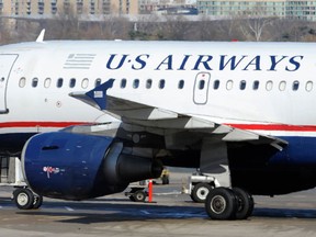 U.S. Airways flight 648 was met by police when it landed in Philadelphia due to a possible security threat. REUTERS/Mike Theiler/Files