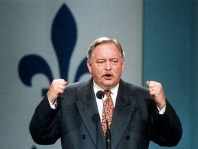 Jacques Parizeau in 1995. Gilles Lafrance/QMI Agency