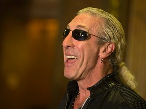 Dee Snider is seen in Toronto, June 2, 2015. (Dave Abel/Postmedia Network)