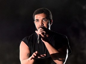 Drake in concert. (AFP/Getty file photo)