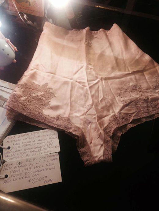 Hitler's wife's panties apparently for sale in Ohio