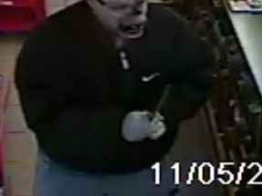 OTTAWA - June 3, 2015 - Ottawa police are looking for a suspect in a May 11, 2015, convenience store robbery on Jolliet St.(submitted photo)