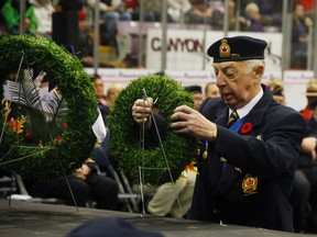 FILE PHOTO
The Grande Prairie Royal Canadian Legion hopes to have a section part of 101 Avenue named Veterans Way. The Legion’s Moe Morgan, pictured, formally made the request in a letter to Mayor Bill Given, saying the name would go from 99 Street to 102 Street.